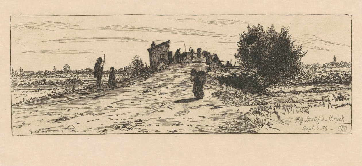 Staufa Bruckissa, 1879. tekijältä Otto Henry Bacher