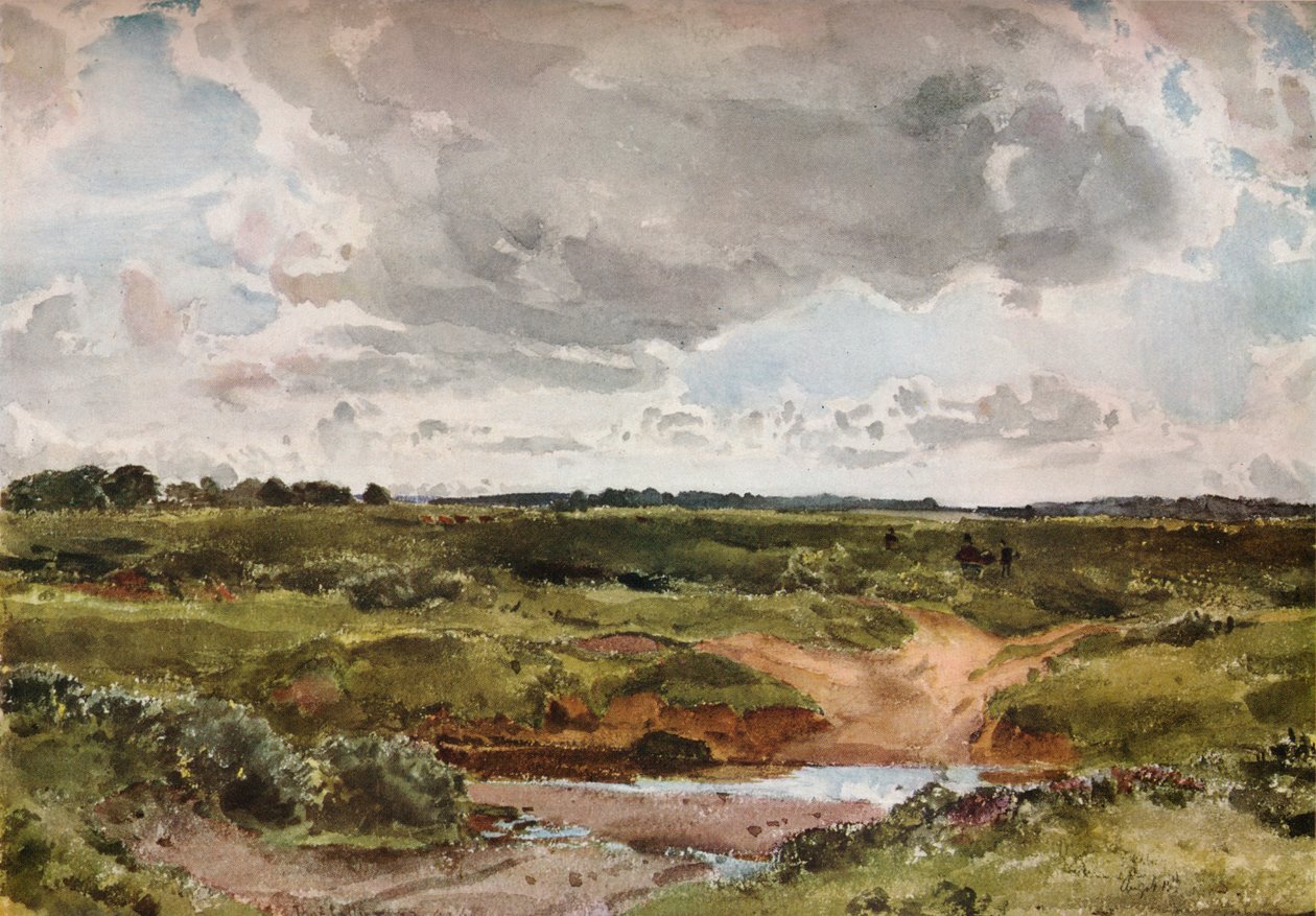 "Southwold Common in August", vuodelta 1889 tekijältä Otto Limited