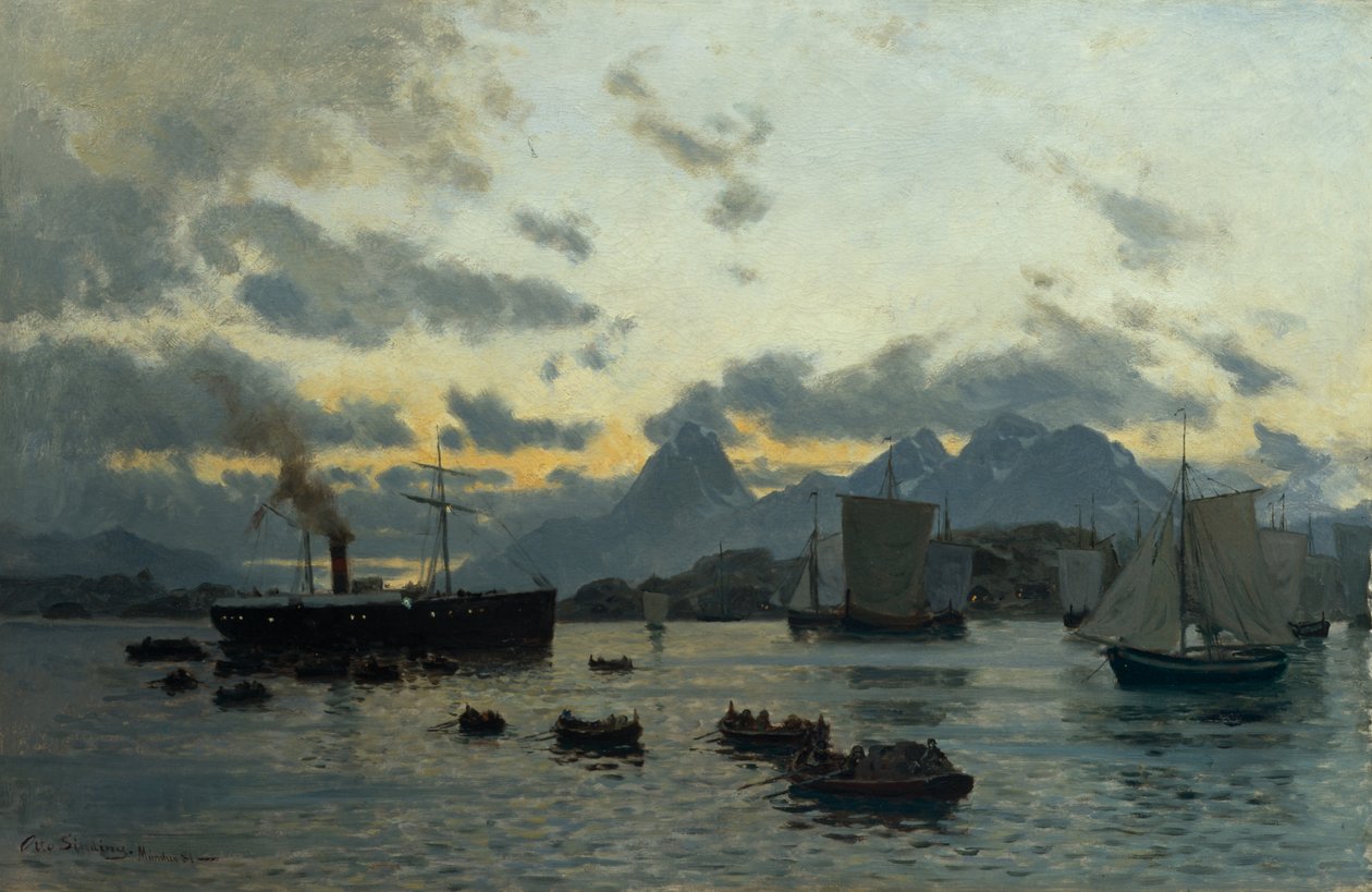 Hurtigruten tekijältä Otto Ludvig Sinding