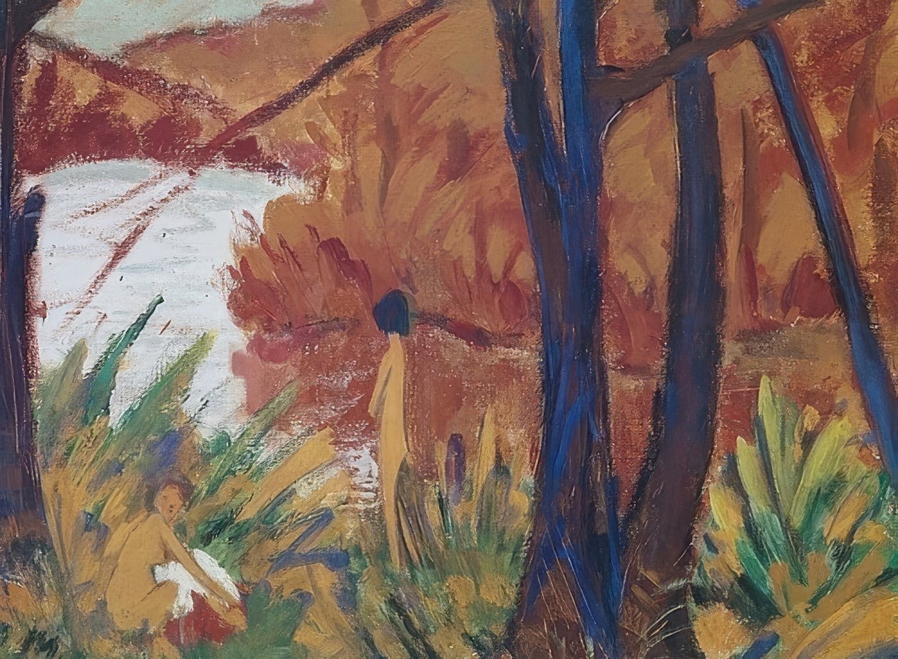 Metsäjärvi kahdella tiedostolla. 1915 tekijältä Otto Mueller