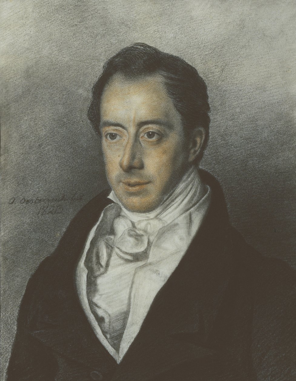 Nikolai Ivanovitš Turgenevin muotokuva 1789-1871, 1823 tekijältä Otto Oesterreich