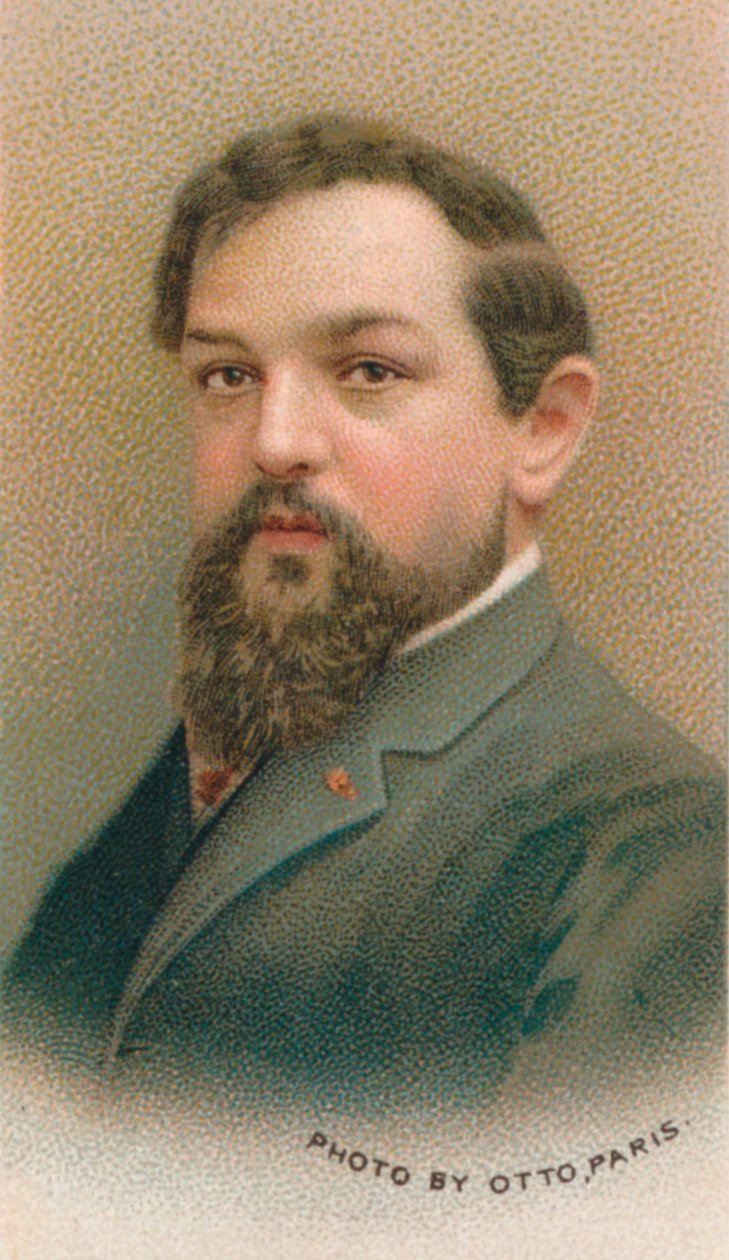 Claude Debussy 1862-1918 ranskalainen säveltäjä, 1911 tekijältä Otto Paris