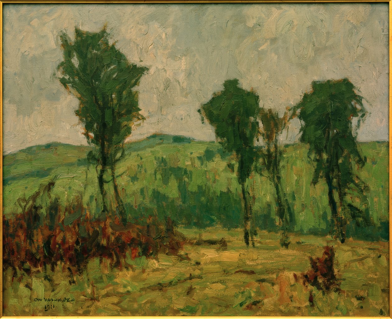 Berglandschaft tekijältä Otto Ubbelohde