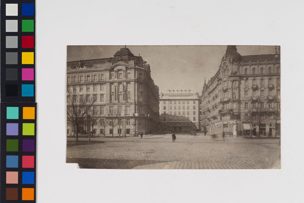 1., Georg-Coch-Platz 2 - Postisäästöpankin virastotalo - Näkymä Stubenringiltä tekijältä Otto Wagner