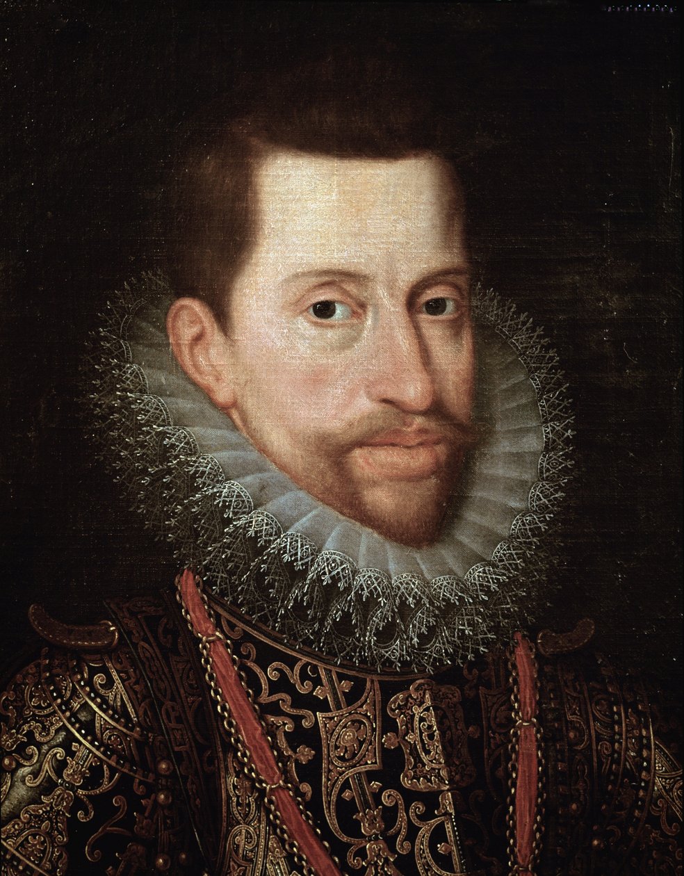 Itävallan arkkiherttua Albert Habsburg (öljy kankaalle, 1500-luvun loppu) tekijältä Otto van Veen