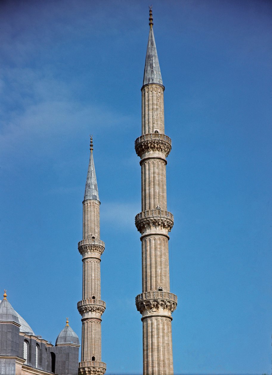 Minareettien yksityiskohta (1575) tekijältä Ottoman School