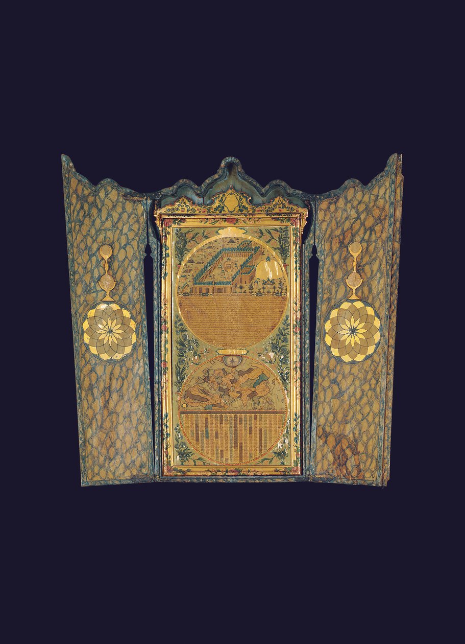 Qibla-kompassi, Konstantinopoli tekijältä Ottoman School