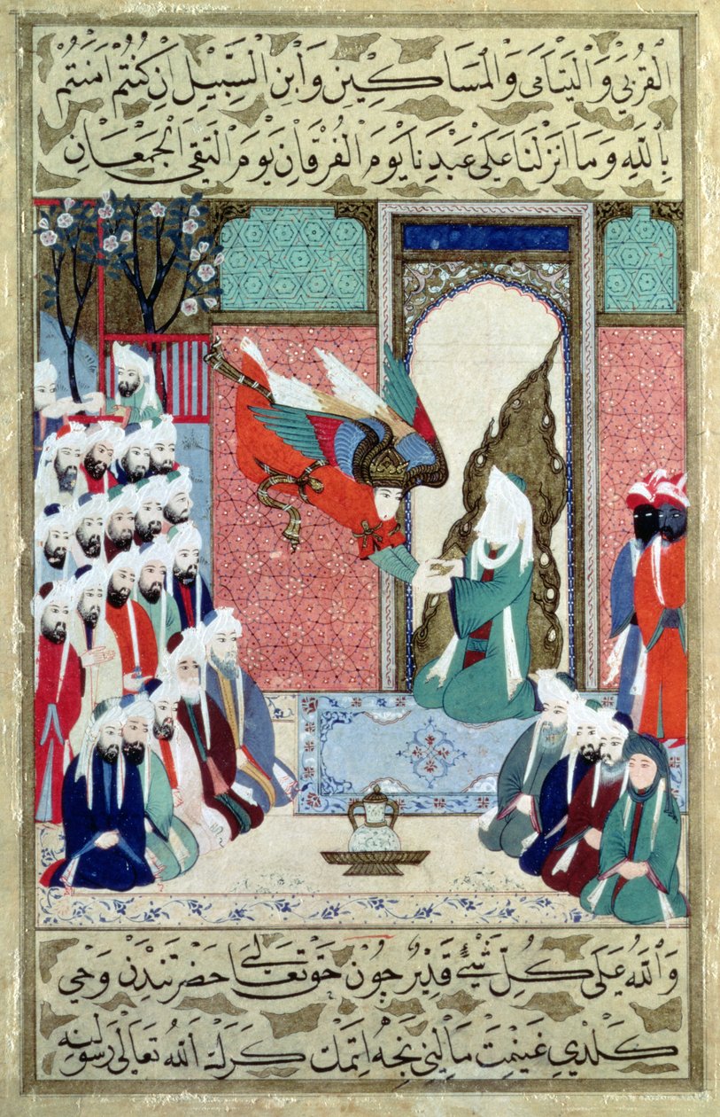 Arkkienkeli paljasti profeetta Muhammedille Koraanin 8. sura, sivu 