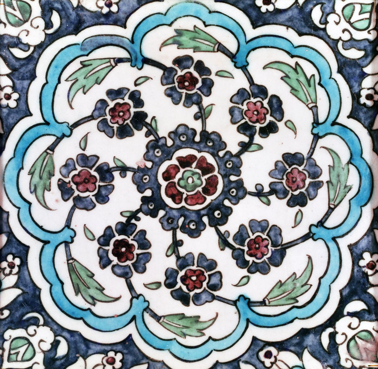 Laatat (fritware) tekijältä Ottoman School