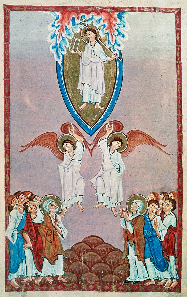 Ms 91 f.96 Ascension tekijältä Ottonian
