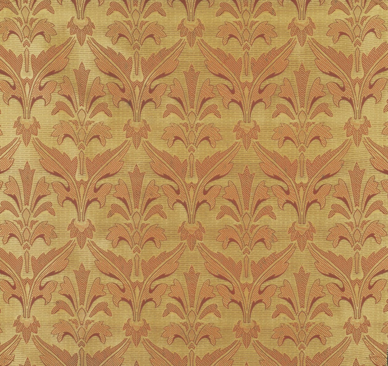 Italian, made by Warner, Sillet & Ramm, designed c.1870 (jacquard woven silk) tekijältä Owen Jones