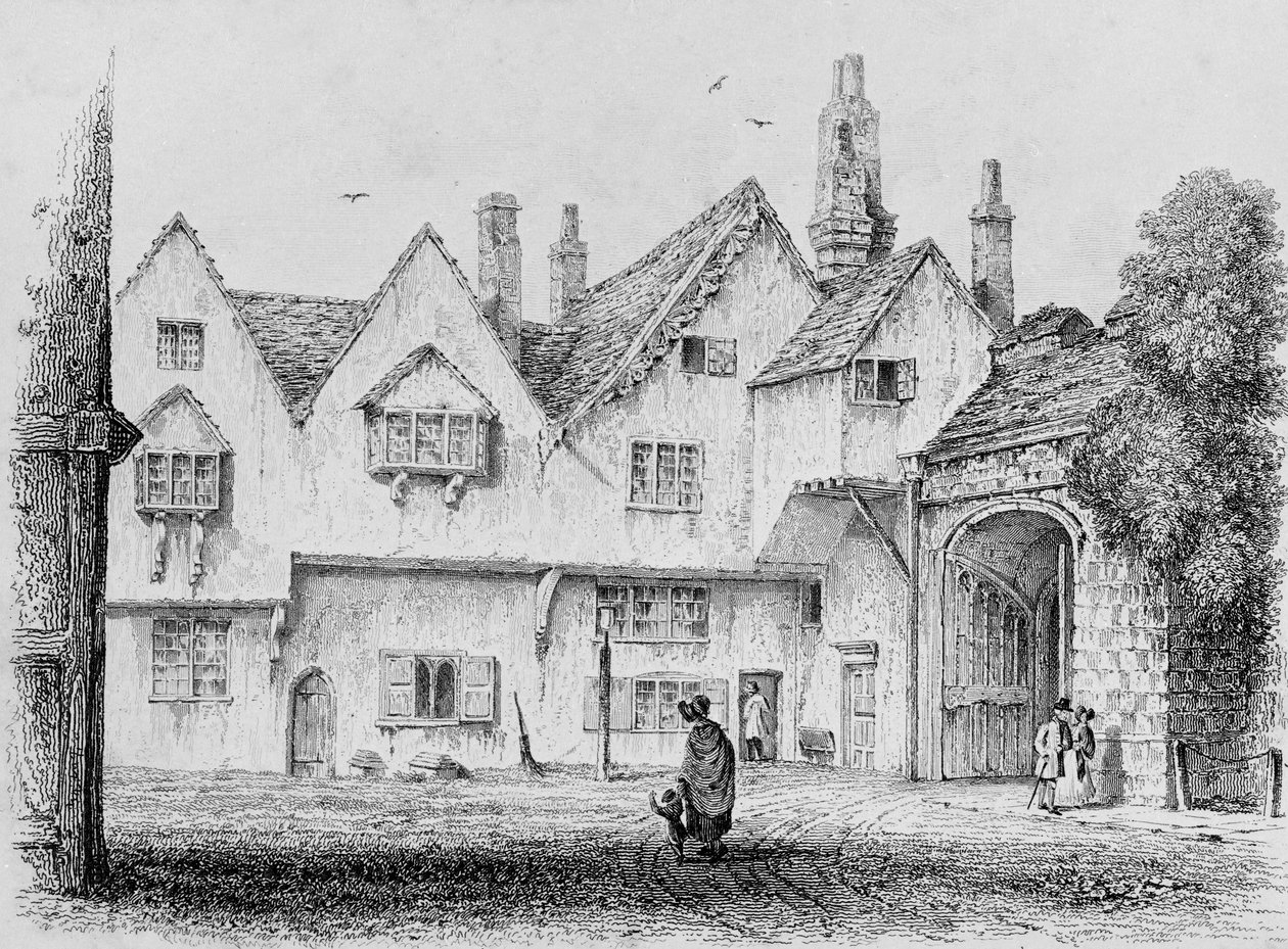 Cheney Court Winchester, n. 1830 tekijältä Owen Brown Carter