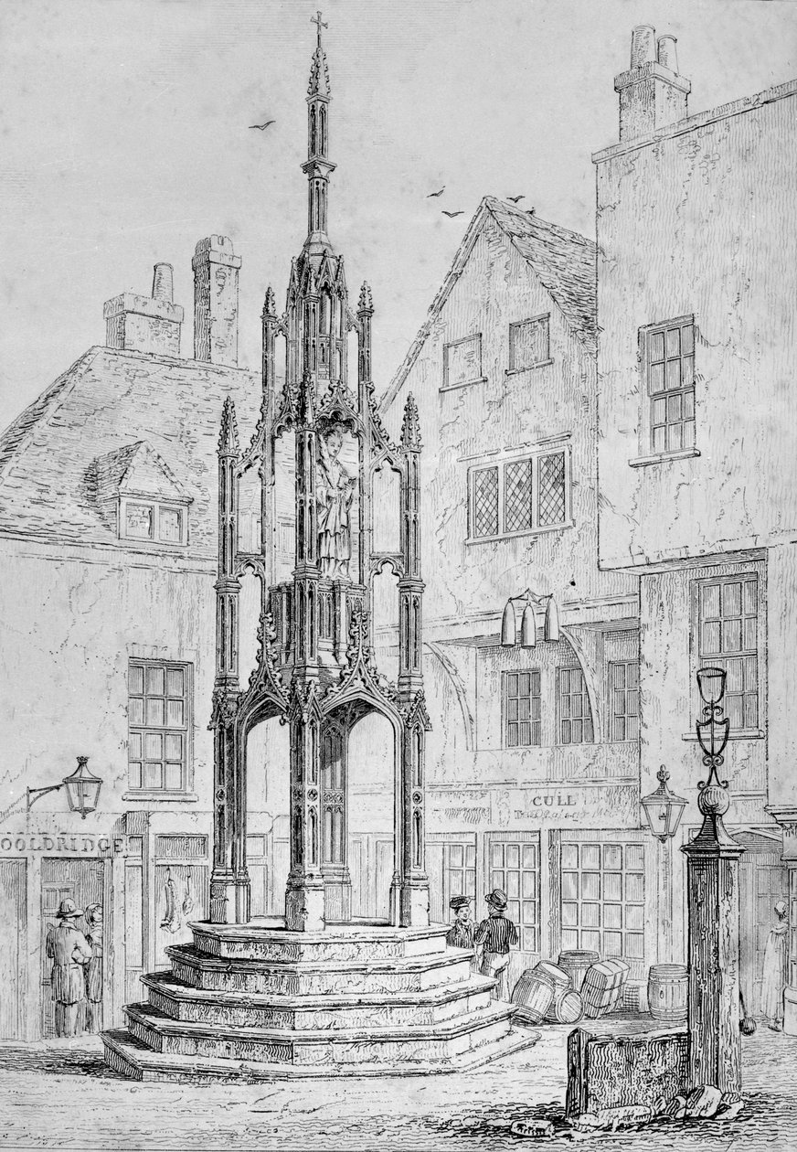 City Cross Winchester, n. 1830 tekijältä Owen Brown Carter