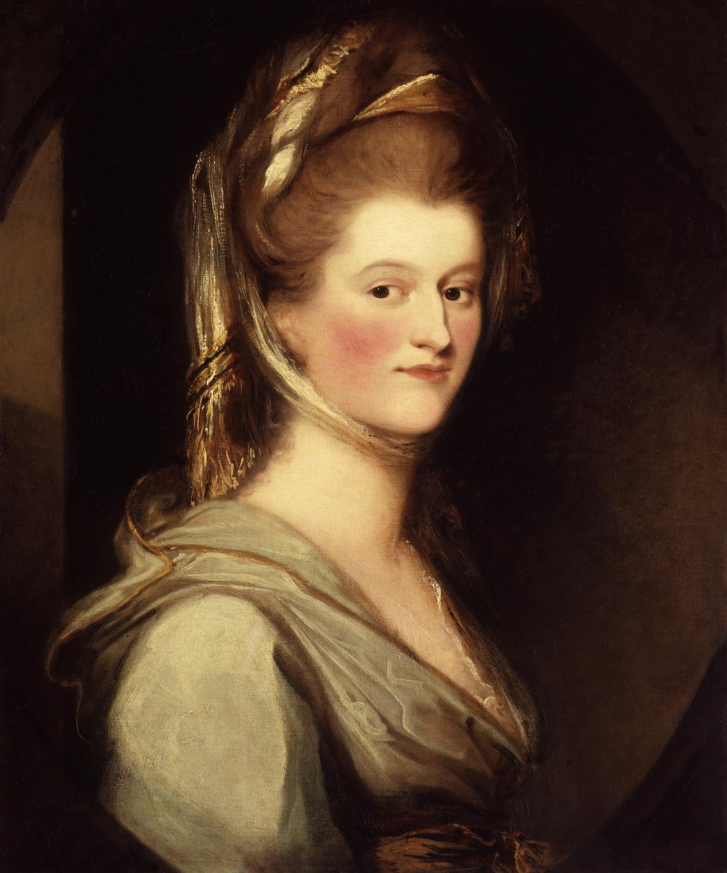 Elizabeth Craven (o.s. Berkeley), Brandenburg-Ansbachin markgroviini tekijältä Ozias Humphry