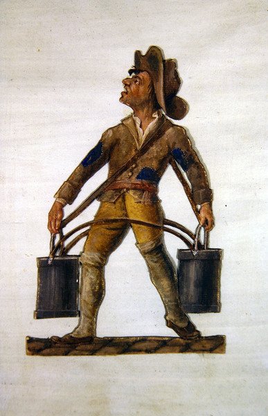 Veden kantaja (guassi) tekijältä P. A. and J.B. Lesueur