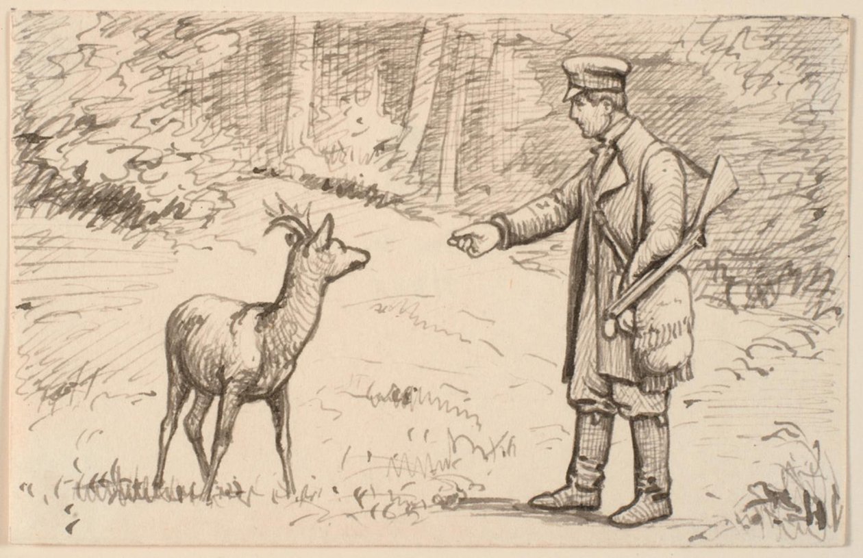 Tapaaminen metsässä tekijältä P.C. Skovgaard