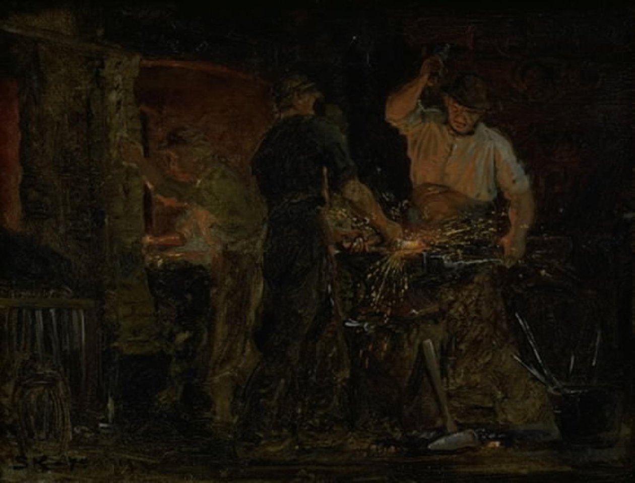 Paja Hornbækissa tekijältä Peder Severin Krøyer