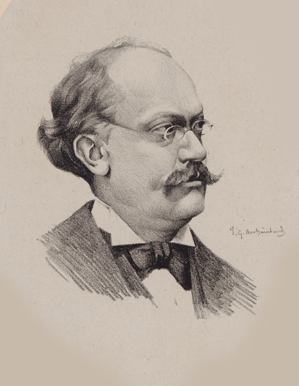 Muotokuva säveltäjä Charles Lecocqista 1832-1918. tekijältä P. G. Archainbaud
