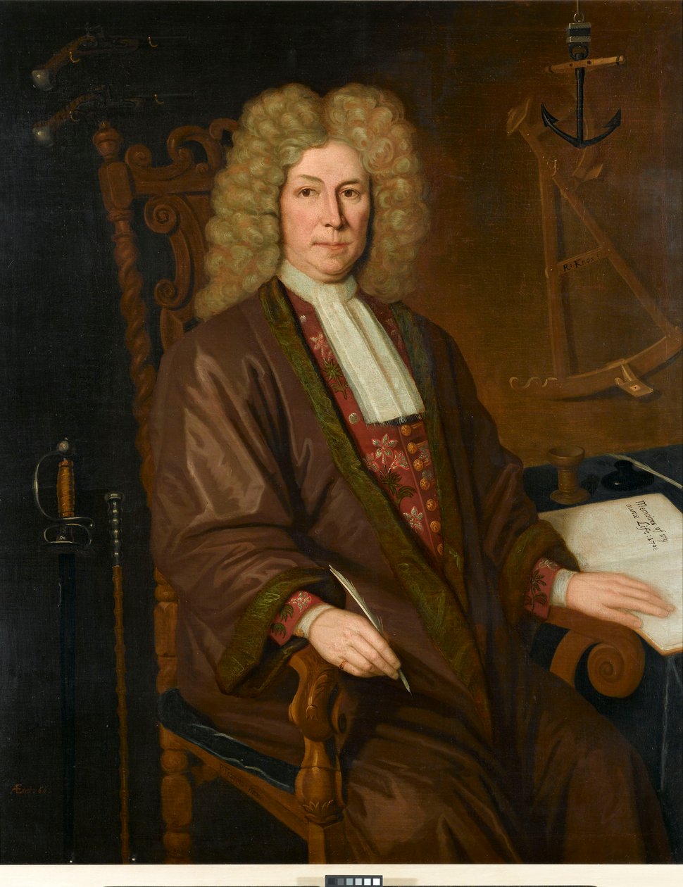 Itä-Intian komppanian kapteeni Robert Knox (1642-1720). tekijältä P. Trampon