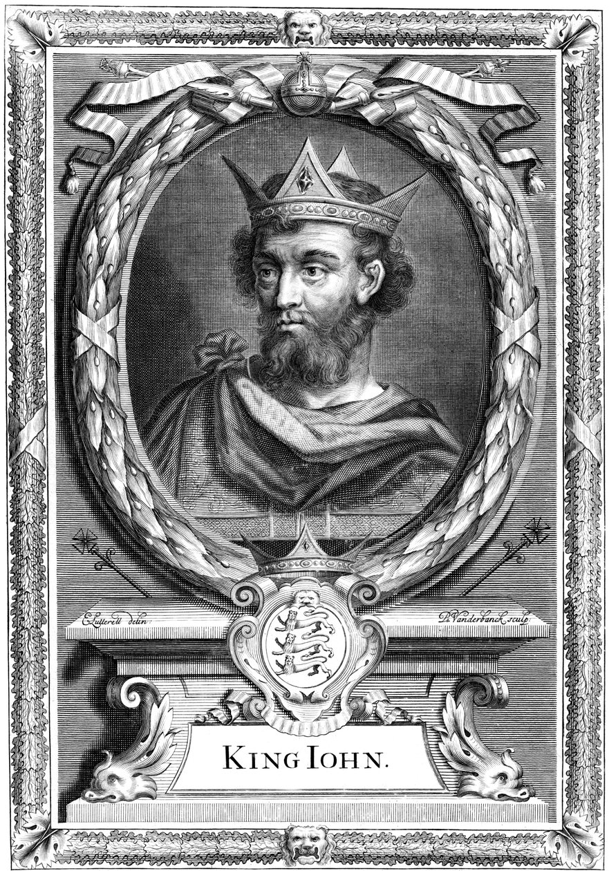 Englannin kuningas John, 1600-luku. tekijältä P. Vanderbanck