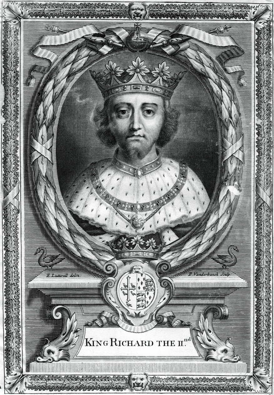 Richard II, Englannin kuningas. tekijältä P. Vanderbanck