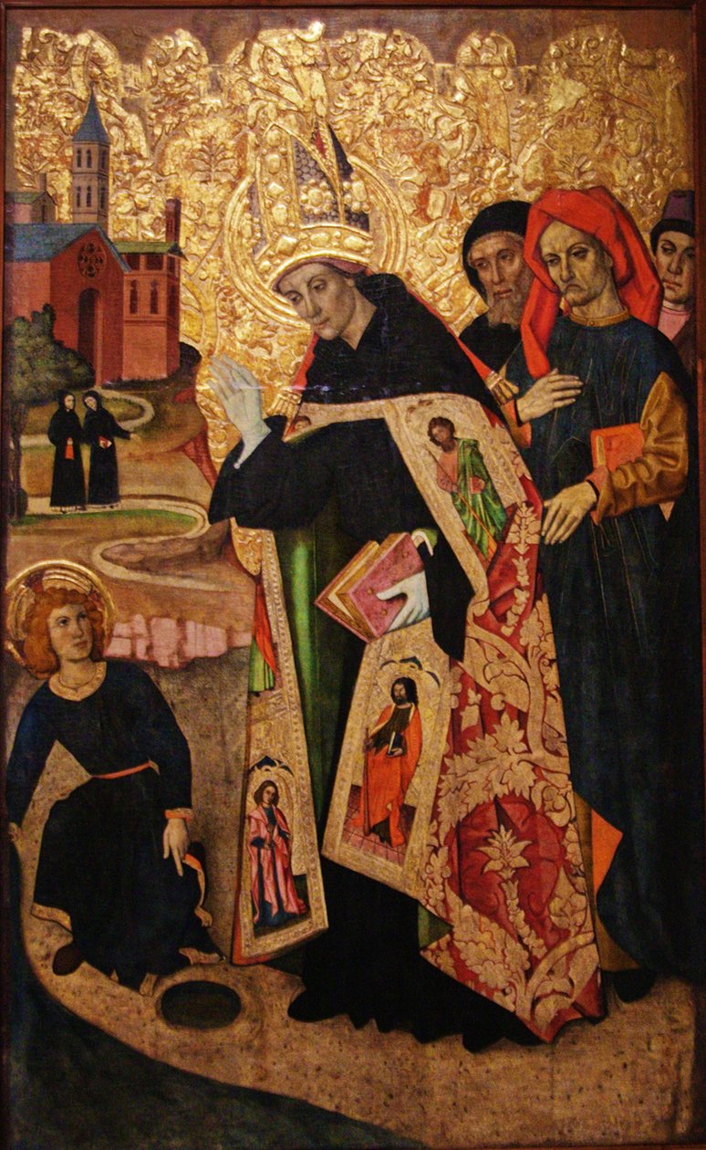 Sant Agustí medita sobre la Trinitat i se li apareix el Nen Jesús tekijältä Pablo Vergos
