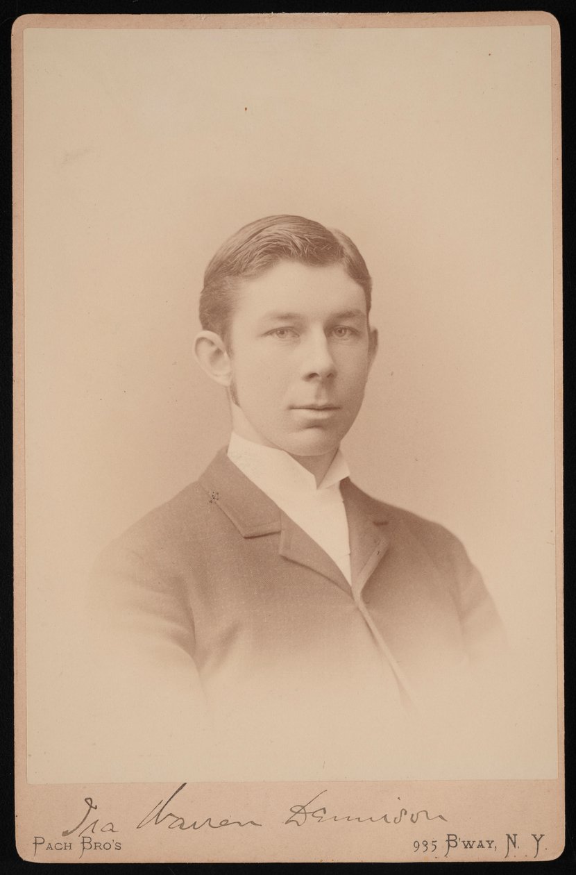 Ira Warren Dennisonin muotokuva vuosina 1891–1893. tekijältä Pach Bros
