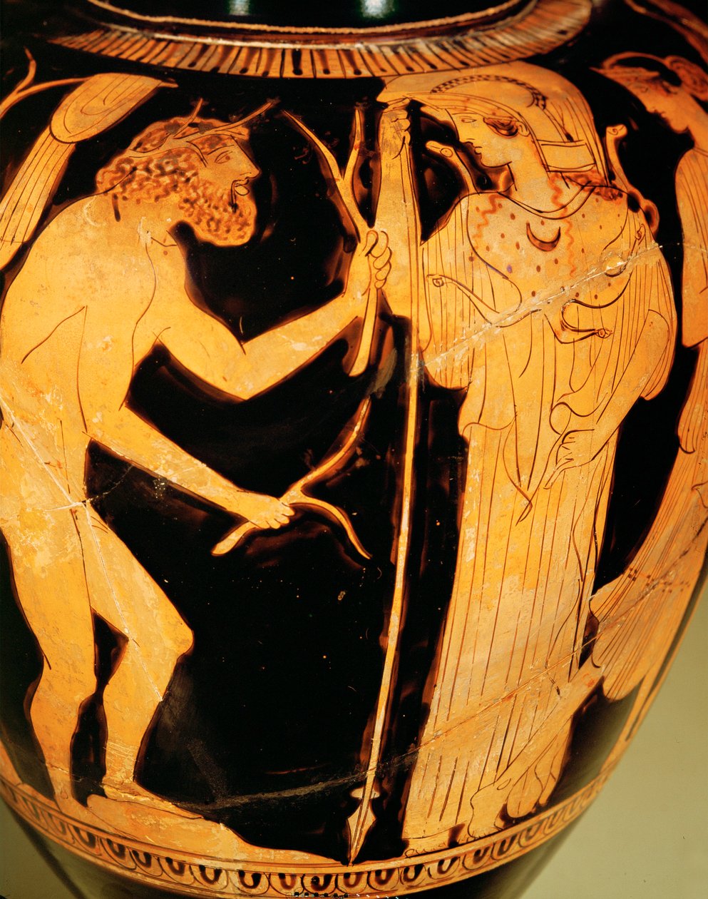 Odysseus ja Athene Nausicaan tapaamisessa ... tekijältä Painter Nausicaa