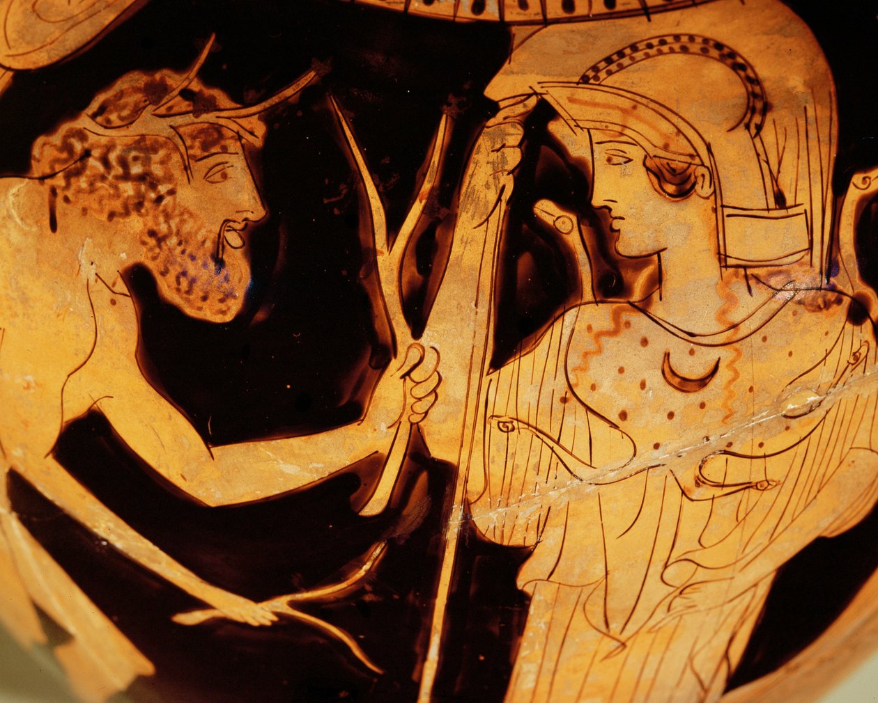 Odysseus ja Athene Nausicaan tapaamisessa ... tekijältä Painter Nausicaa