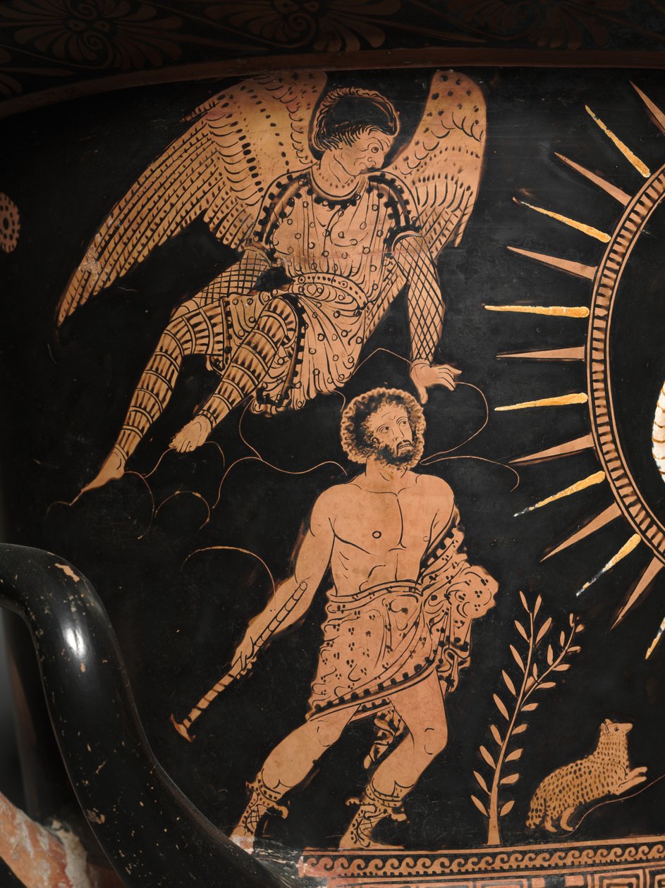 Lucanian Calyx-Krater, noin 400 eKr. (keramiikka) tekijältä Painter Policoro