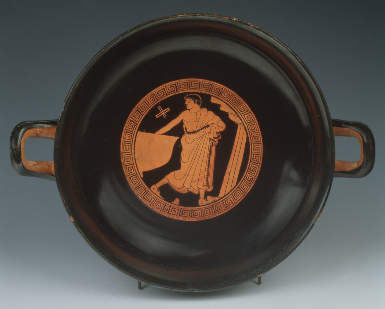 Punainen Kylix-hahmo, 490-480 eKr. (keraaminen) tekijältä Painter of the Paris Gigantomachy