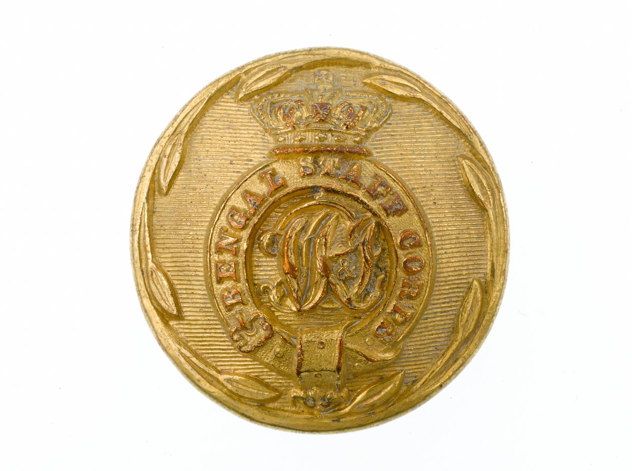 Button, Bengal Staff Corps, 1876-1891 tekijältä Pakistani School