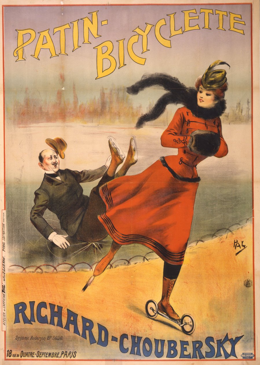 Patin-polkupyörä - Richard-Choubersky, 1890 tekijältä Pal