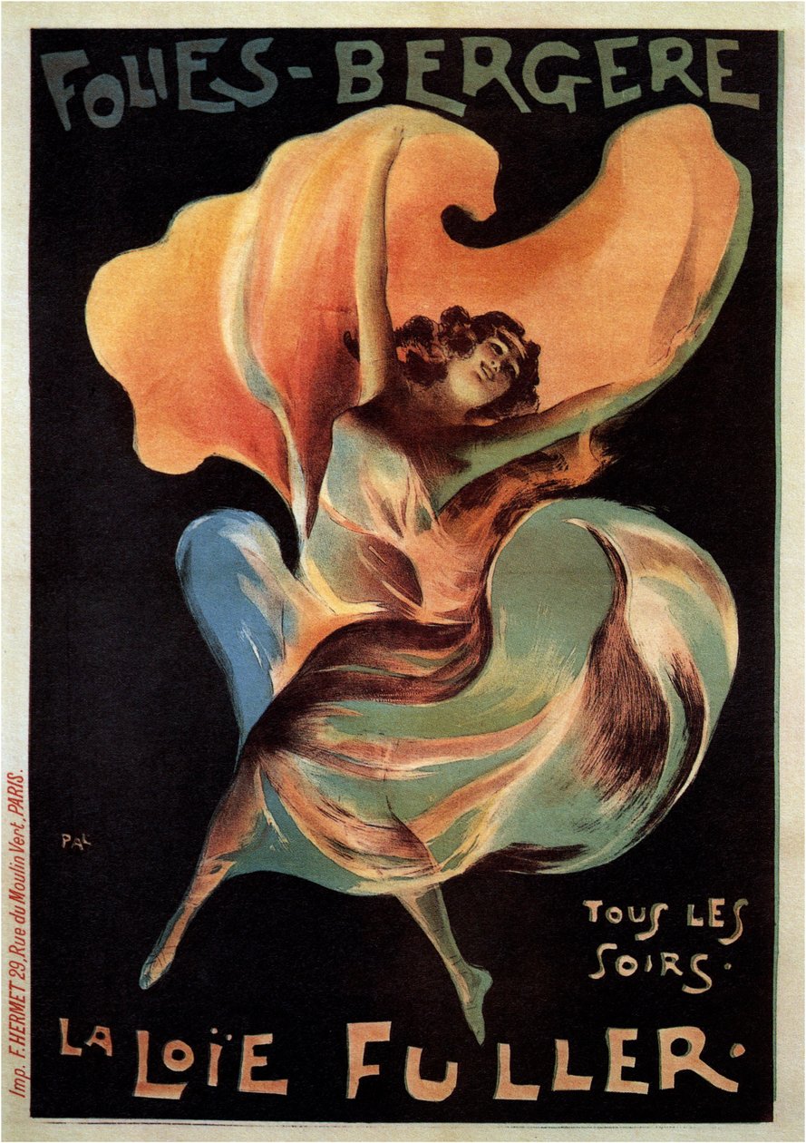 Folies Bergeres, 1897 tekijältä Paléologue