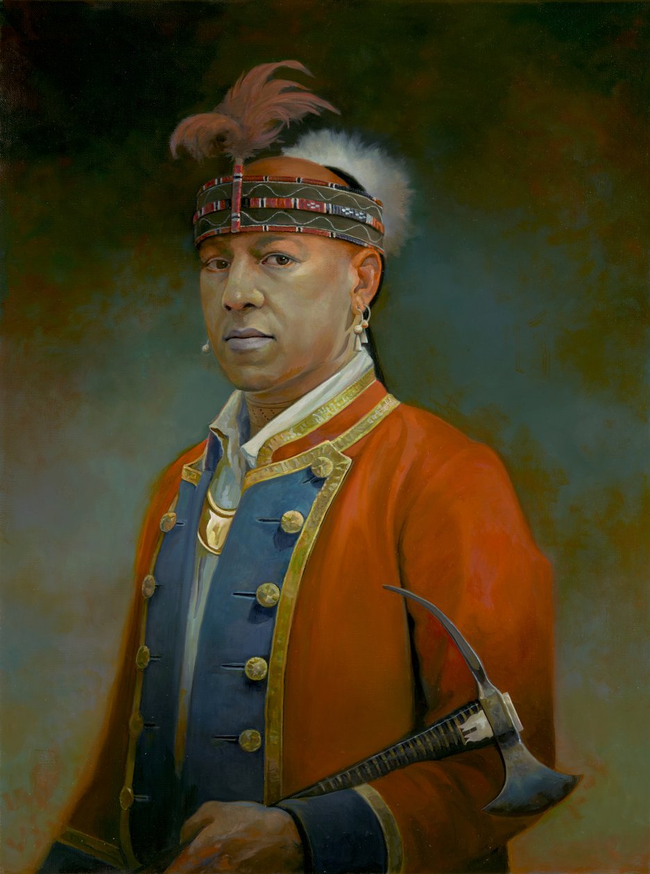 Kuninkaan liittolainen, 2017 (öljy kankaalle) tekijältä Pamela Patrick White
