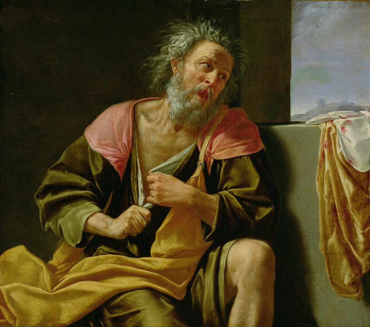 Jaakobin tuska, n. 1648-52 tekijältä Paolo Emilio Besenzi