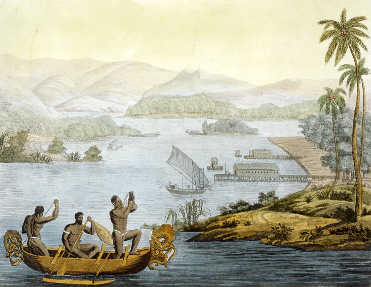 Port Dury, levy 75 Jules Ferrarion "Le Costume Ancien et Modernesta", julkaistu noin 1820-30-luvulla tekijältä Paolo Fumagalli