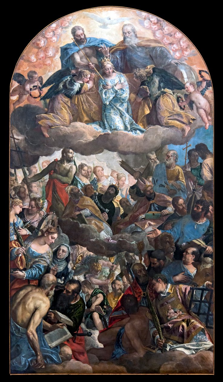 Marian kruunajaiset tekijältä Paolo Veronese