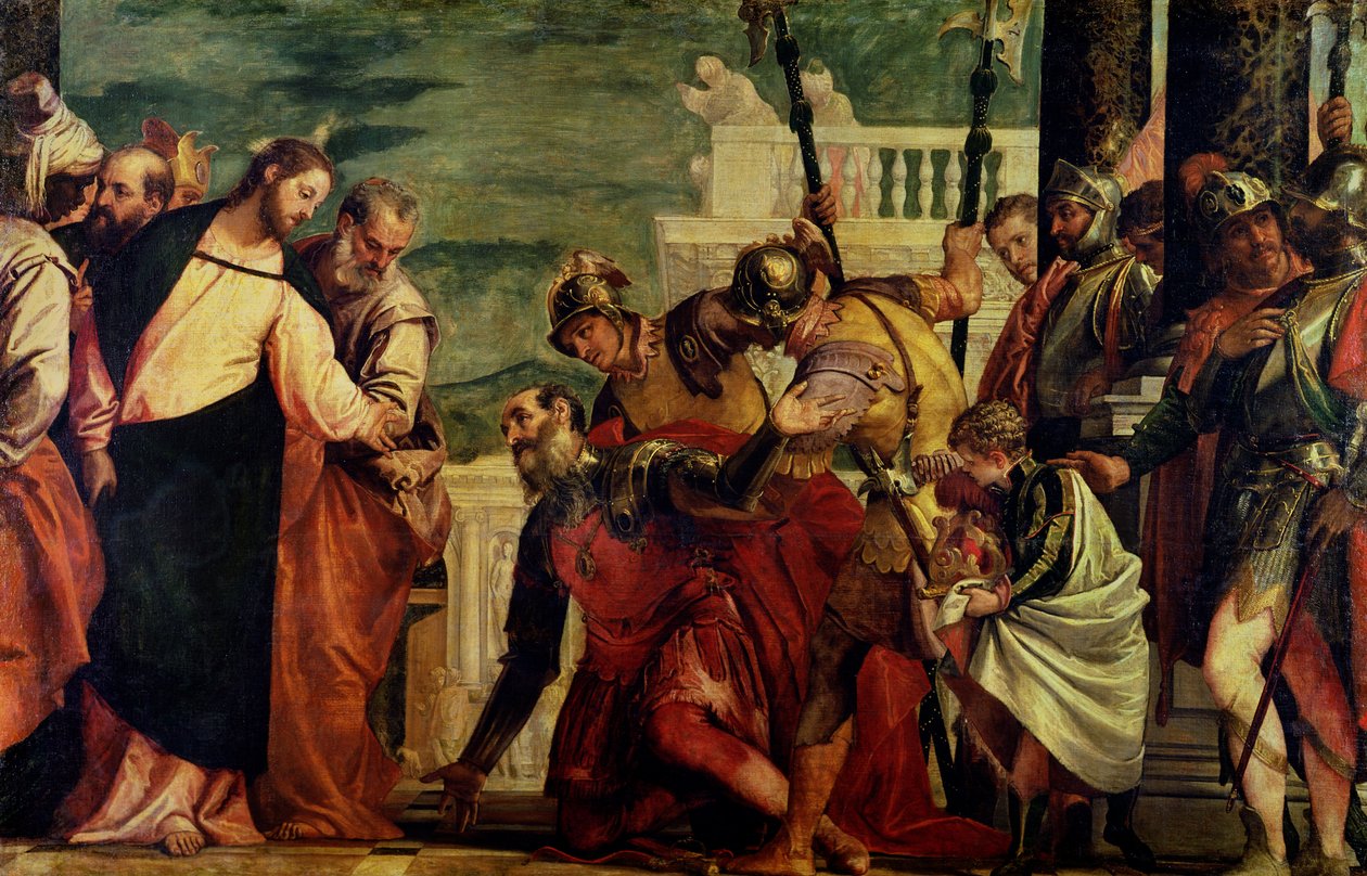 Jeesus ja sadanpäämies tekijältä Paolo Veronese