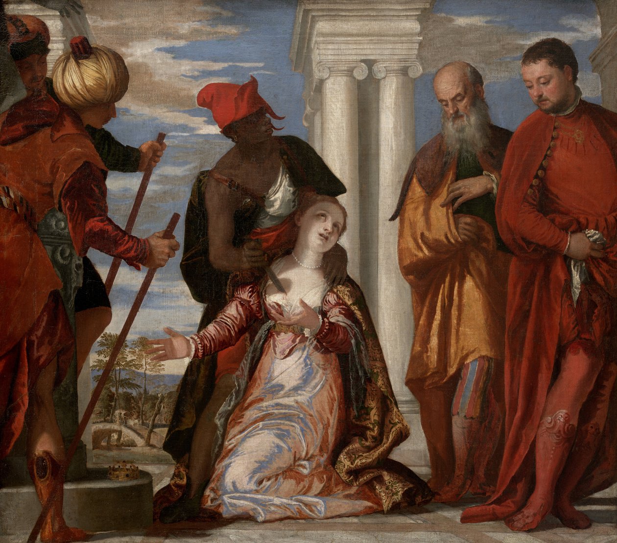 Pyhän Justinen marttyyrikuolema tekijältä Paolo Veronese