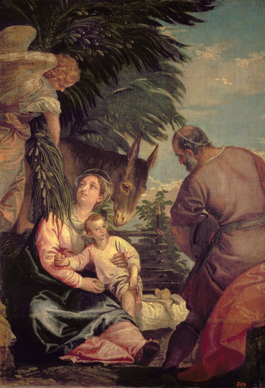 Lepo pakomatkalla Egyptiin tekijältä Paolo Veronese