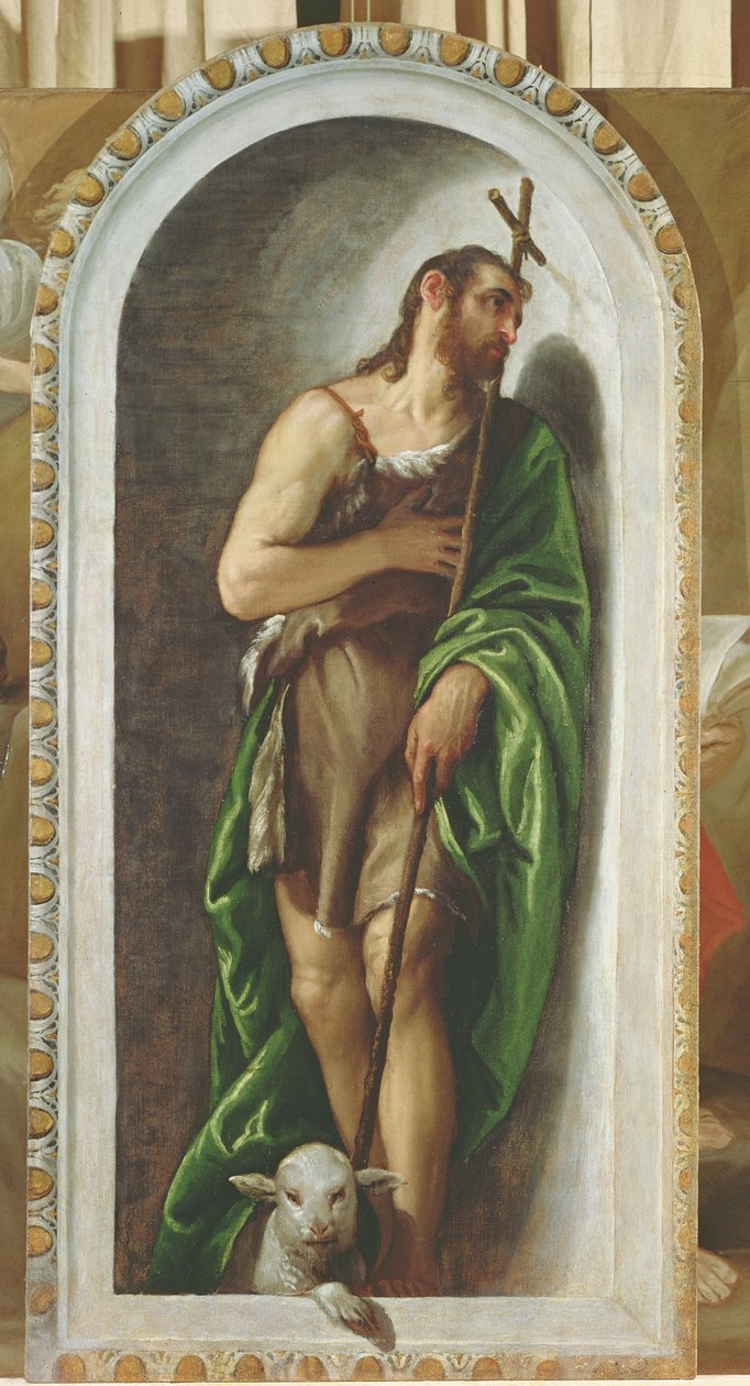 Johannes Kastaja, 1560 tekijältä Paolo Veronese