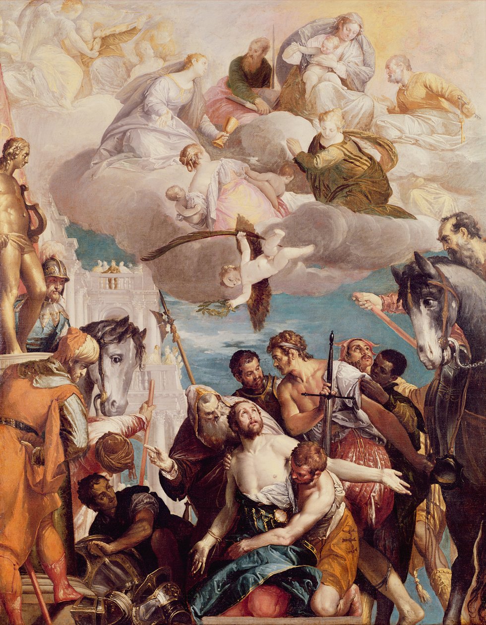 Pyhän Yrjön marttyyrikuolema tekijältä Paolo Veronese