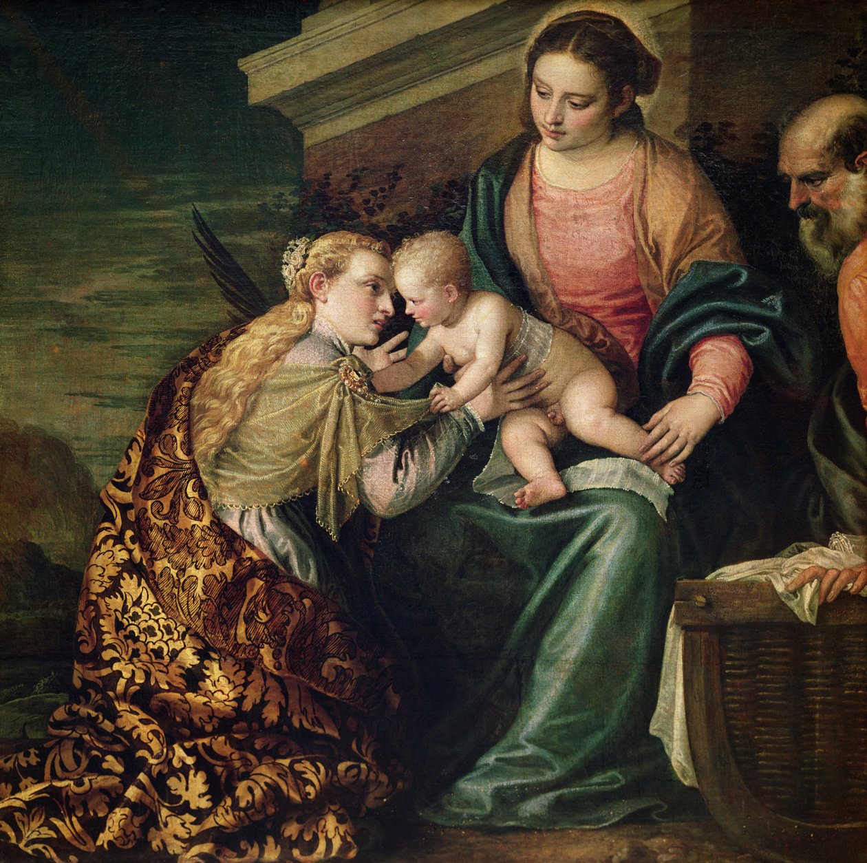 Pyhän Katariinan Aleksandrialaisen mystinen häät tekijältä Paolo Veronese