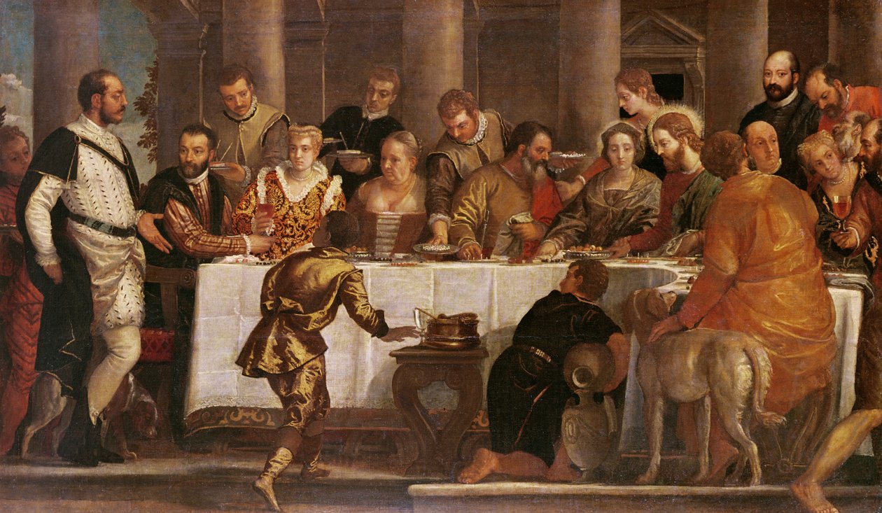 Hääjuhla Kaanassa tekijältä Paolo Veronese