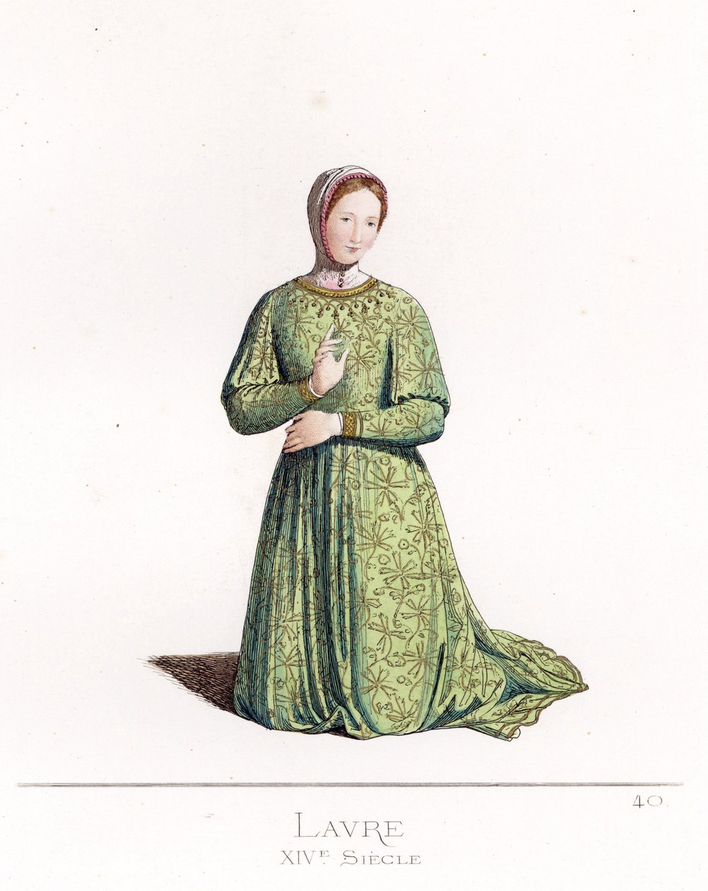 Laure de Sade (1310-1348) - Petrarkan Laura Simone Martinin muotokuvasta tekijältä Paolo Mercuri