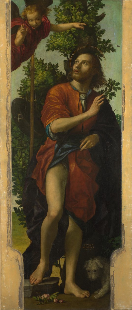 St. Roch, 1518 tekijältä Paolo Morando