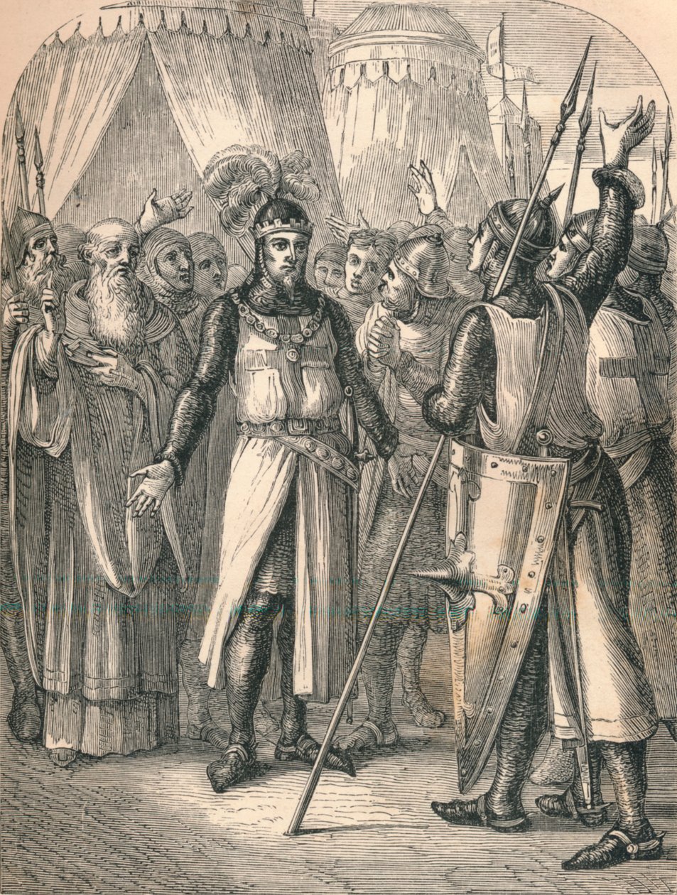 Godfreys Recovery, 1869 tekijältä Paolo Priolo