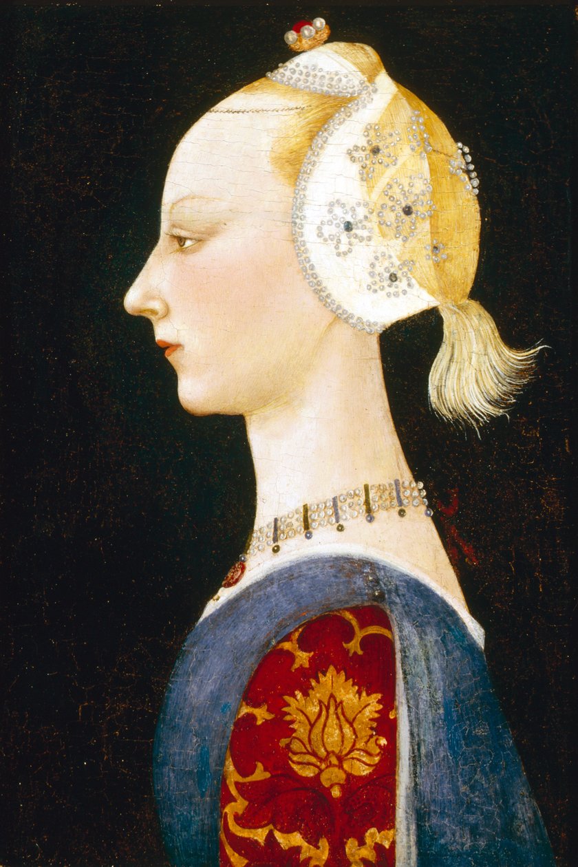 Nuori muodin nainen, 1462-1465 tekijältä Paolo Uccello