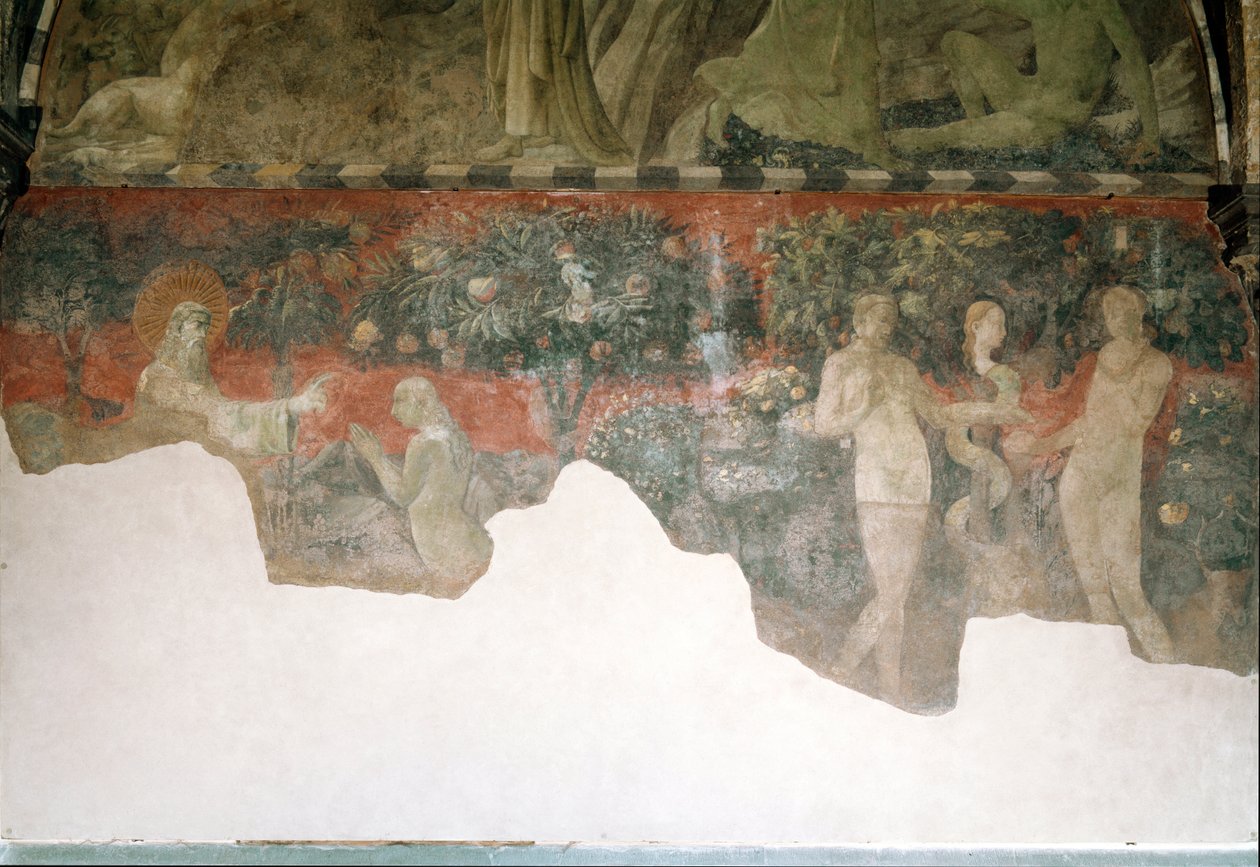 Genesis, Eevan luominen ja perisynti - Fresko tekijältä Paolo Uccello